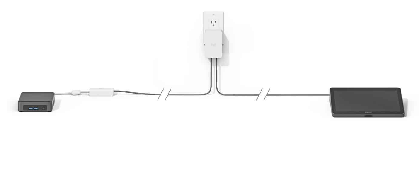 LOGITECH TAP Touch Controller with Cat5e Kit - nieuw (939-001950)