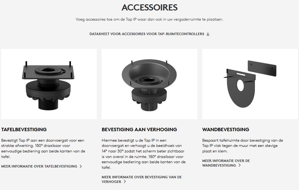 LOGITECH TAP IP black - new (952-000085) - AV-Outlet