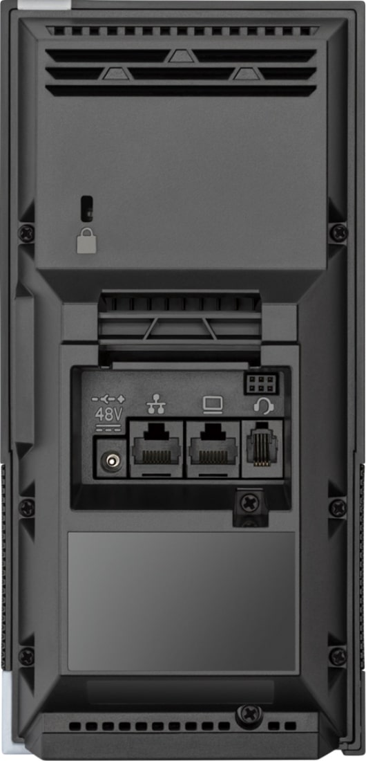 (HP) Polycom CCX500 Media Phone, TEAMS, PoE, NO HANDSET (2200-49710-019) - NEW / NIEUW