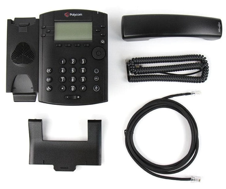 Polycom VVX410 Desktop Phone Gig-E, PoE (2200-46162-025) - NEW / NEW ...