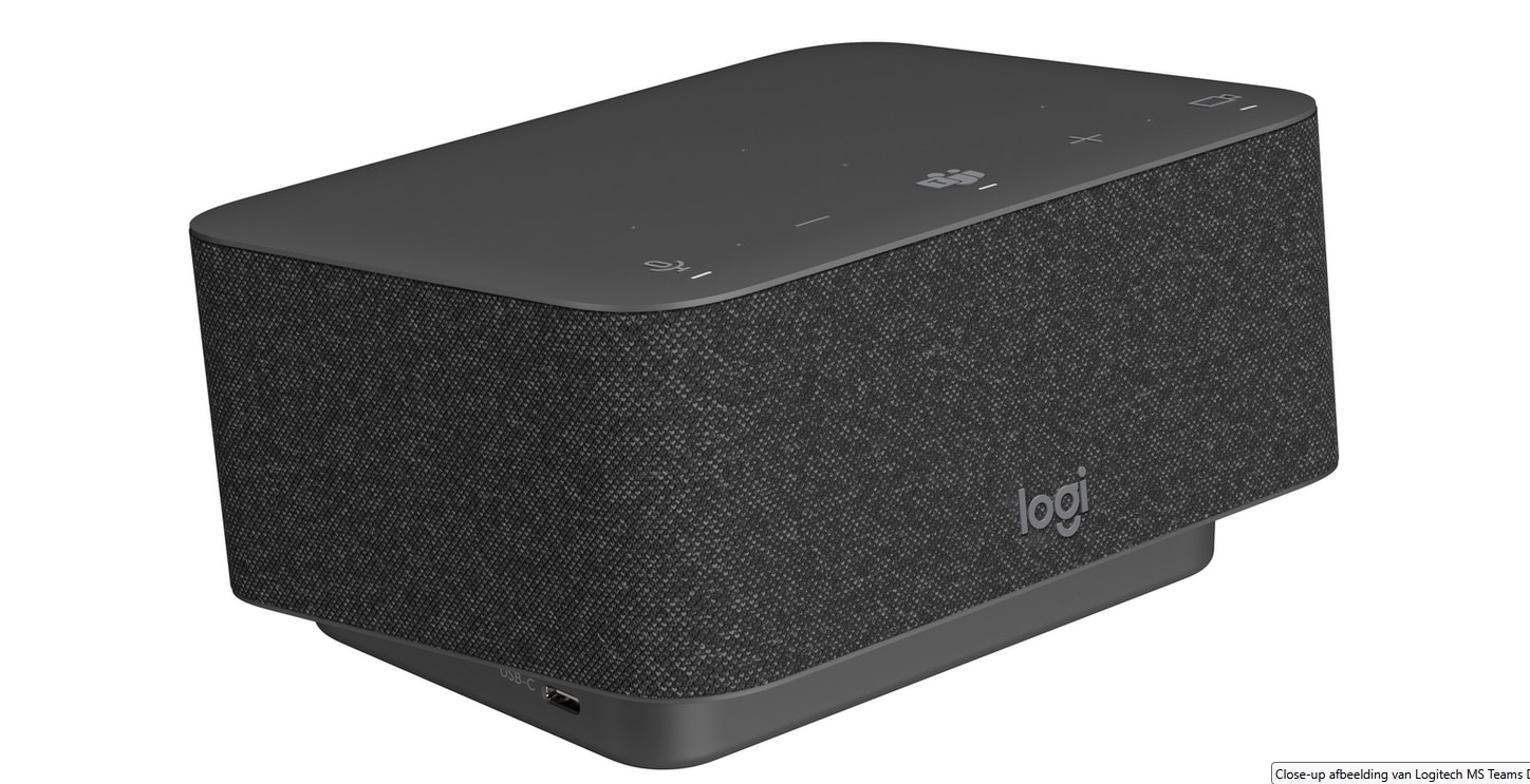LOGITECH - LOGI DOCK - GRAPHITE-GRIJS - All-in-one Docking Station with speakerphone and meeting controls (986-000020)